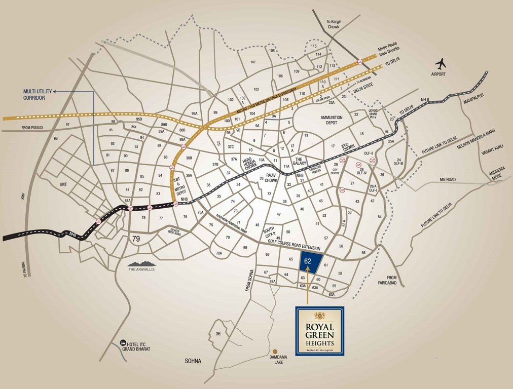  green heights Location Plan