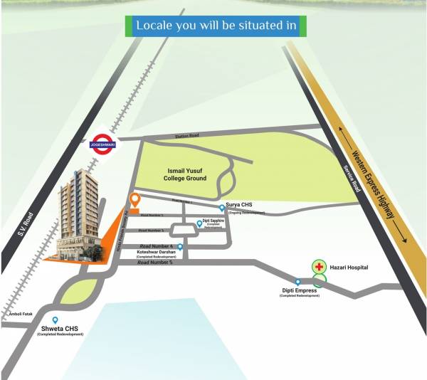  om-shivalaya-chs-ltd Location Plan