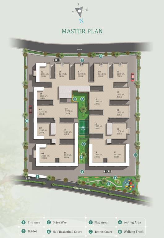  lake front Master Plan