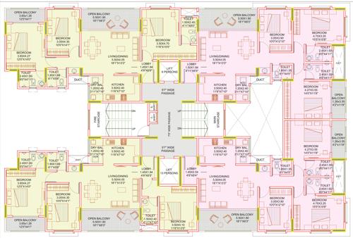  vatsalya-puram-building-a Vatsalya Puram Building A Typical Cluster Plan