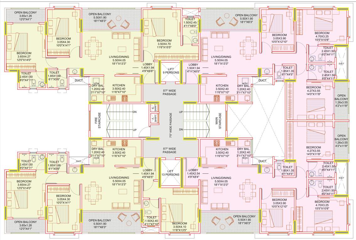  vatsalya puram building a Vatsalya Puram Building A Typical Cluster Plan