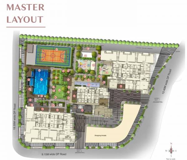  auris-ilaria-tower-b Layout Plan