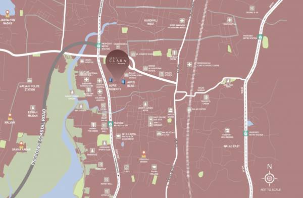  auris-ilaria-tower-b Location Plan