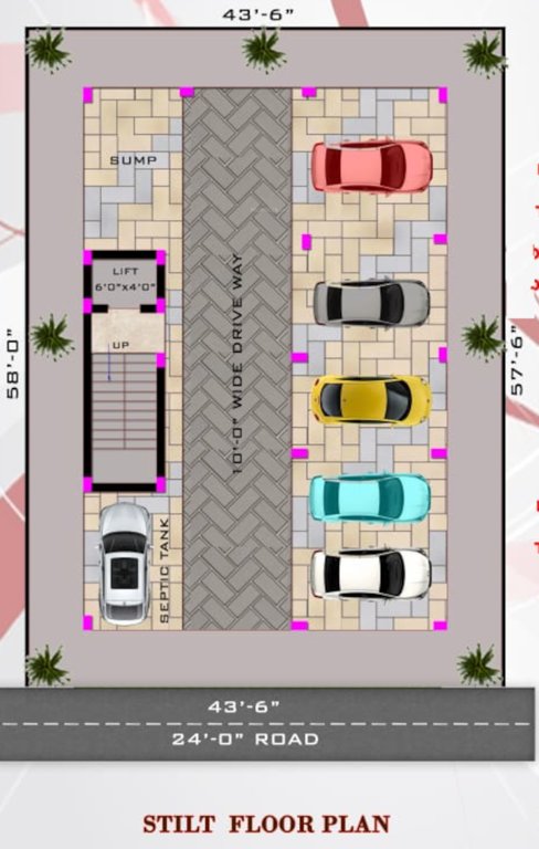  chandrasekar flats Chandrasekar Flats Stilt Cluster Plan