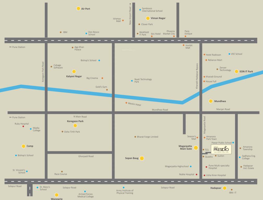  presidio building b phase 2 Location Plan