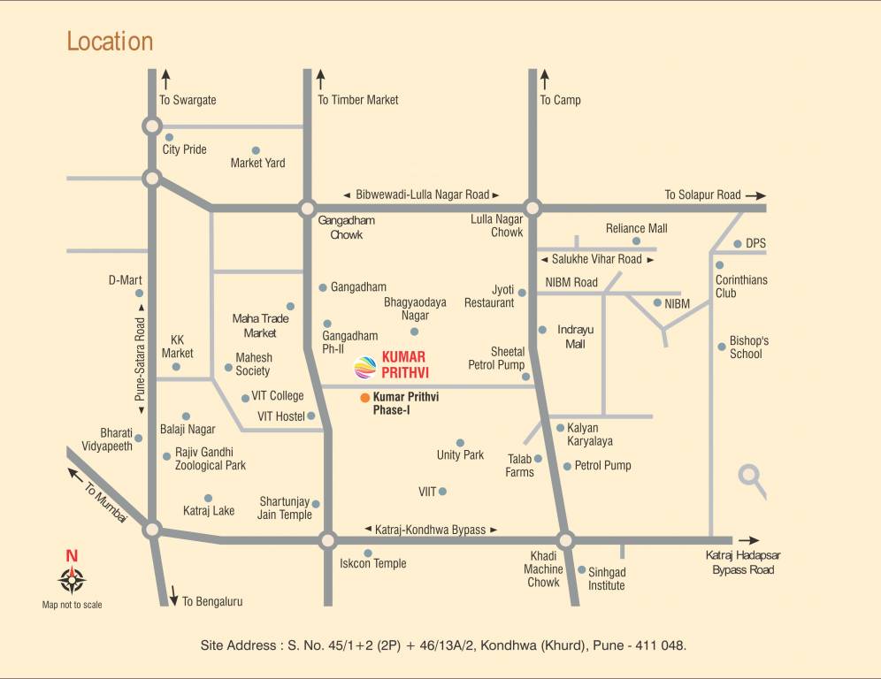  prithvi h2 Location Plan