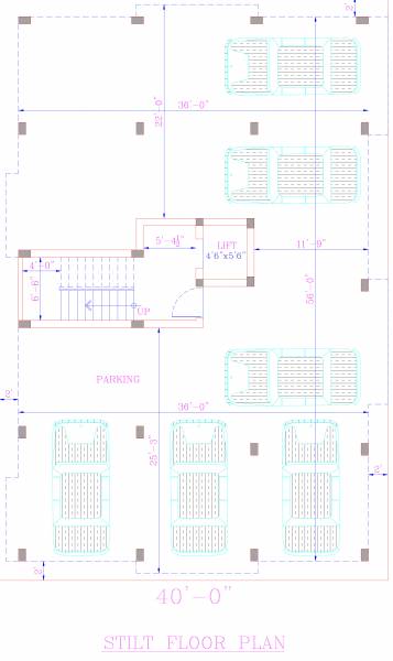  daffodil-flats Daffodil Flats Cluster Plan for ground Floor