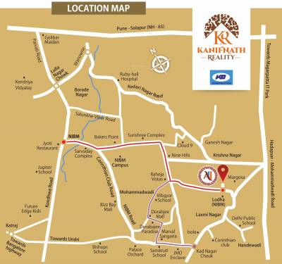  archana-paradise-phase-ii-a Location Plan