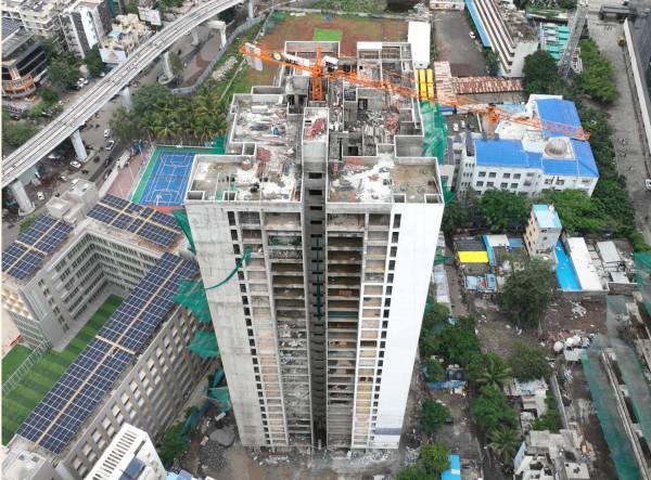  nandan-ace Nandan Ace - E Building Construction Status May-25