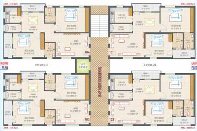  kamakshi-residency Cluster Plan