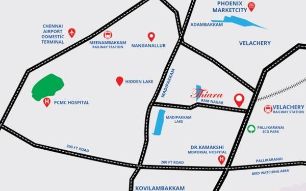  thiara-homes Location Plan