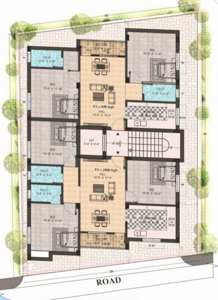  sai Sai Cluster Plan From 1st To 3rd Floor