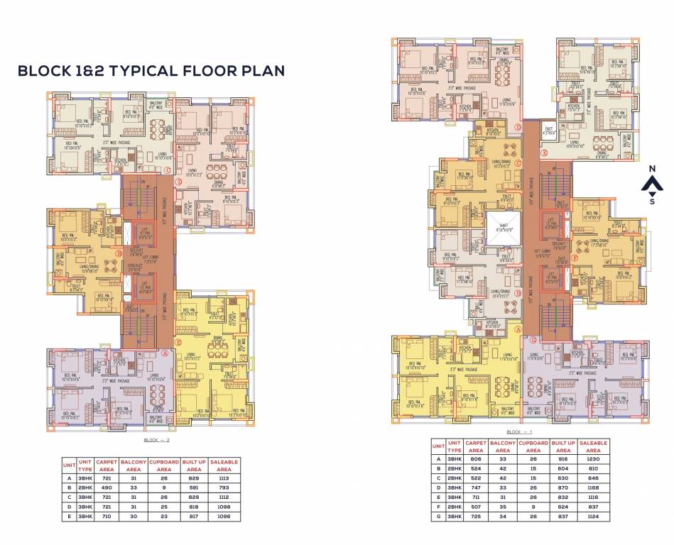 bally sky high Block 1 Cluster Plan