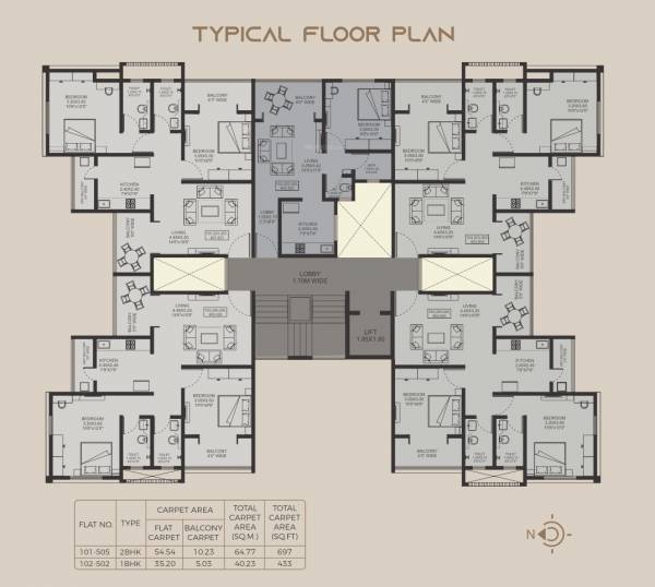  casa Impact Casa Cluster Plan