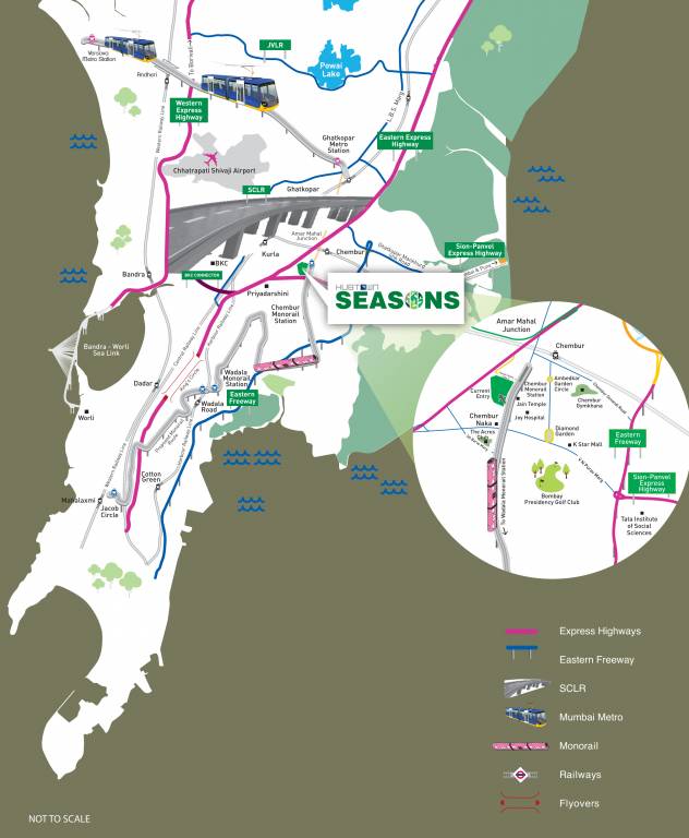  seasons a wing Location Plan
