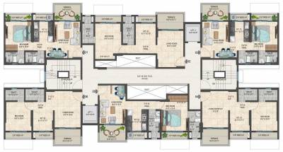  residency-b-building B Building Cluster Plan
