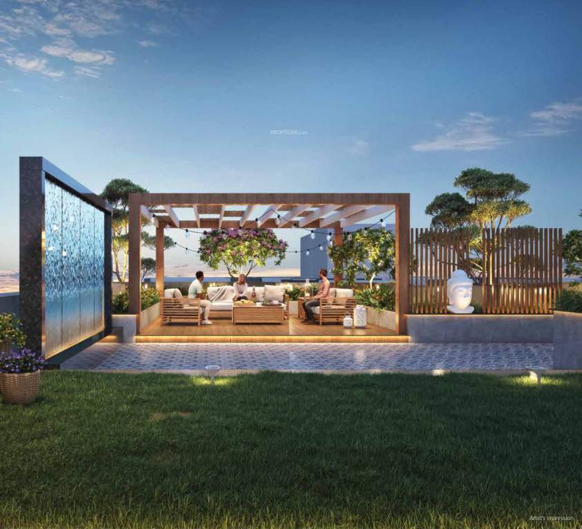  eastern river residency wing d Landscape Garden and Tree Planting