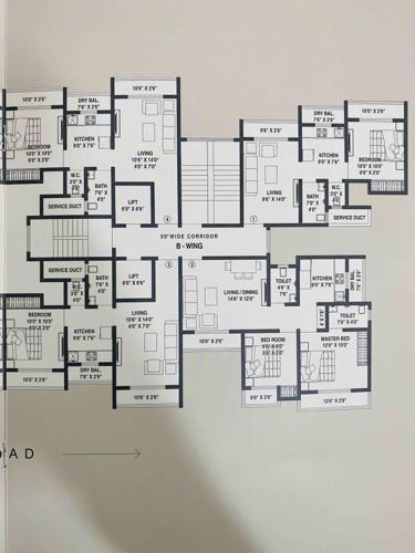  ng-ocean-pearl-phase-i NG Ocean Pearl Phase I Wing A Cluster Plan