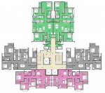 Building 5 - T10 Cluster Plan From 2nd To 30th Floor Except 19th And 28th Floor  meridian-park-phase-i-the-prestige-city Building 5 - T10 Cluster Plan From 2nd To 30th Floor Except 19th And 28th Floor