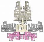Building 5 - T6 To T9 Cluster Plan From 2nd To 30th Floor Except 19th And 28th Floor  meridian-park-phase-i-the-prestige-city Building 5 - T6 To T9 Cluster Plan From 2nd To 30th Floor Except 19th And 28th Floor