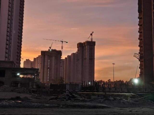 meridian park phase i the prestige city Construction Status June 25