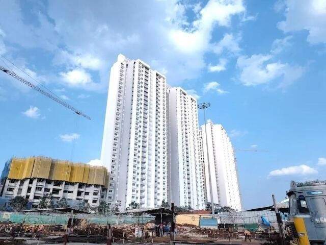 meridian park phase i the prestige city Construction Status June 25