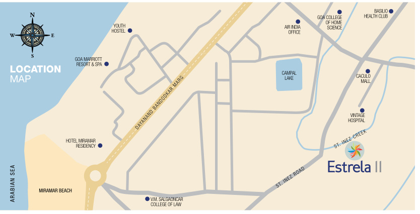  estrela ii Location Plan