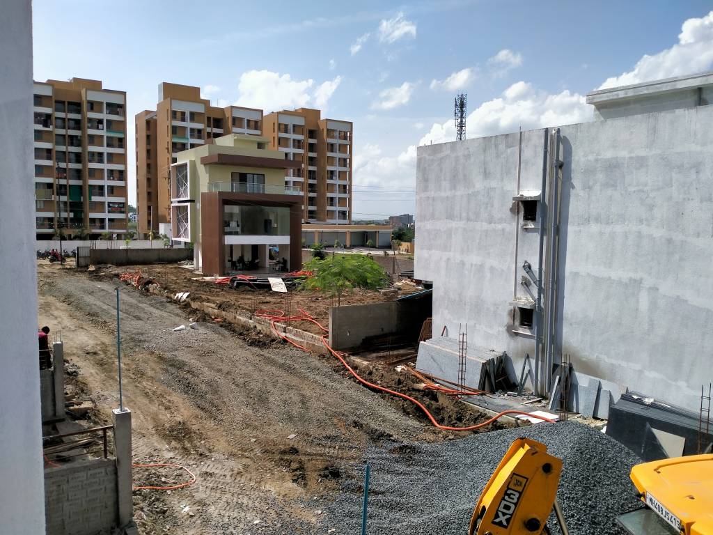  luxury villas Construction Status Aug 22