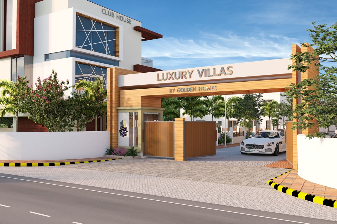  luxury villas by golden homes Elevation