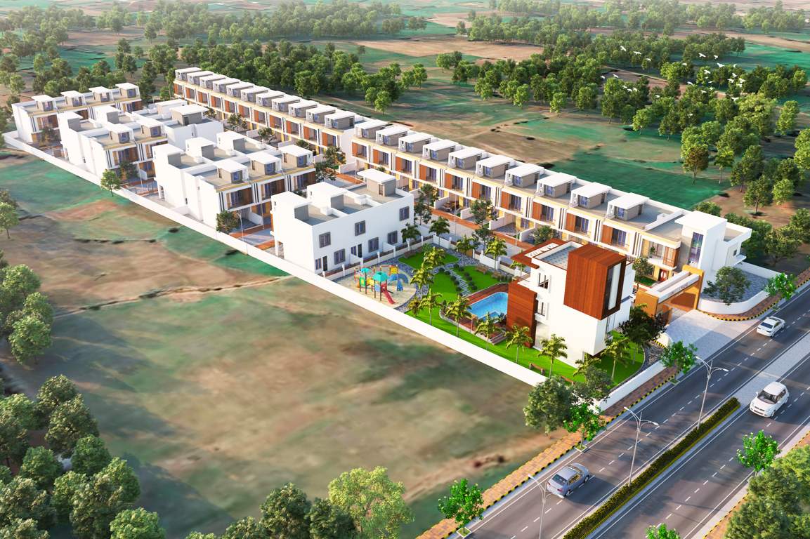 luxury villas by golden homes Elevation