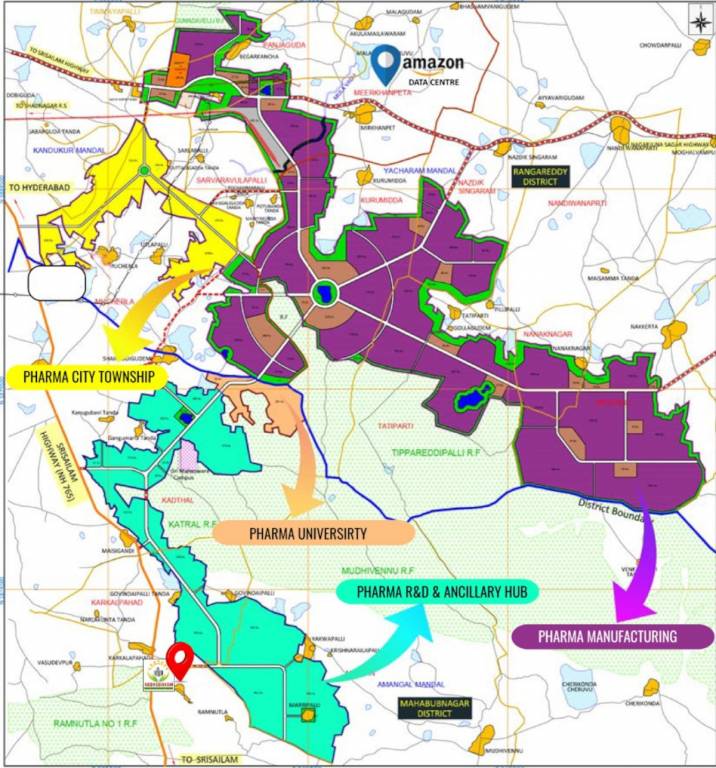  brundhavanam Location Plan