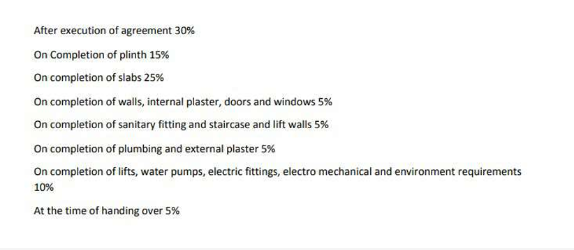 shiv-kailasa-phase-ii Construction Linked Payment (CLP) Payment Plan