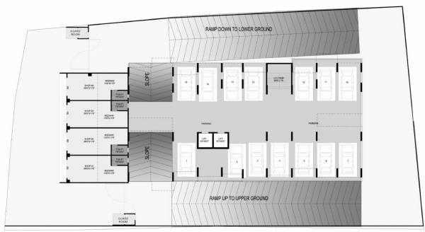  aashray Ganga Aashray D Bldg Cluster Plan For Ground Floor