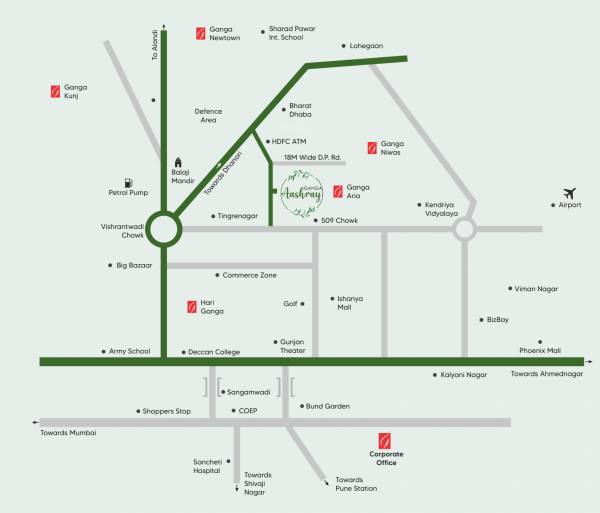  aashray Location Plan