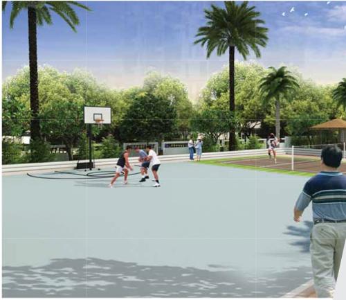  vrundavan-ii-a Basketball Court