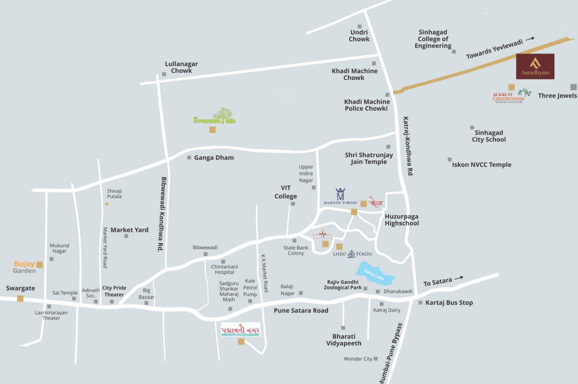  aaradhyam phase ii Location Plan