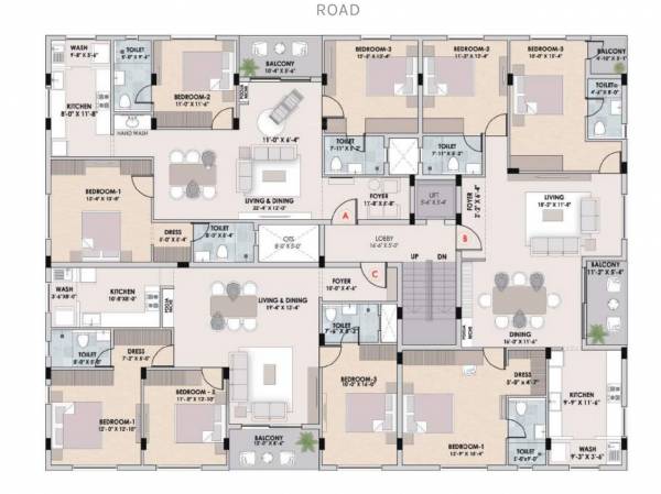  tulasi Tulasi Cluster Plan