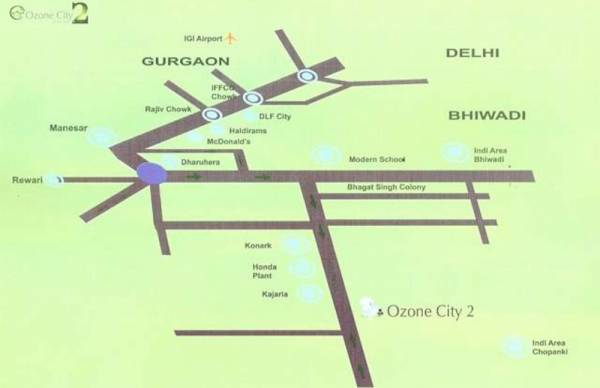  ozone-city-2-phase-3 Location Plan