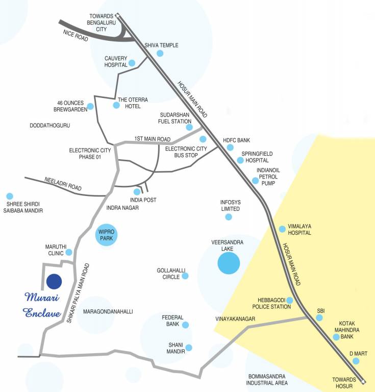  enclave Location Plan