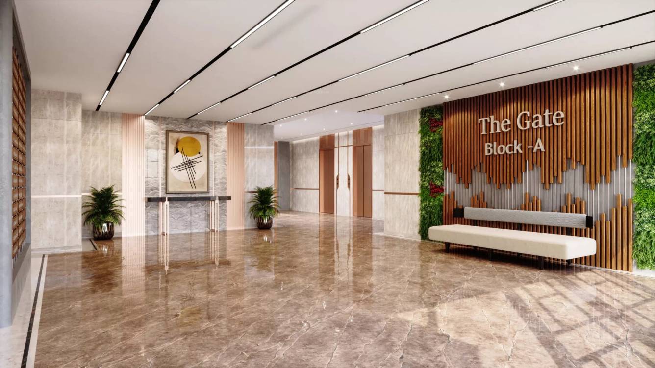  the gate by dev aashish Entrance Lobby