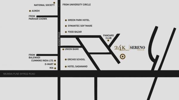  24k-sereno-building-e Location Plan