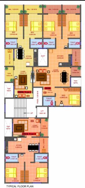  61-ideal 61 Ideal Typical Cluster Plan