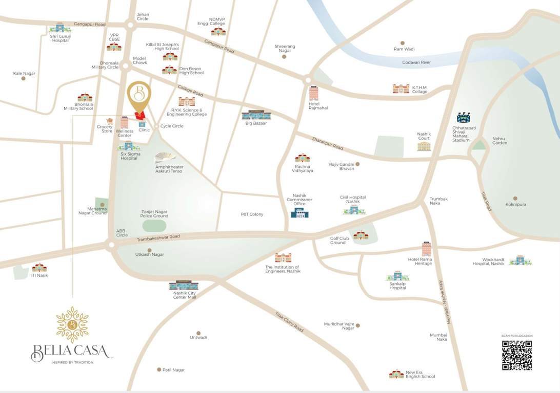  bella casa Location Plan