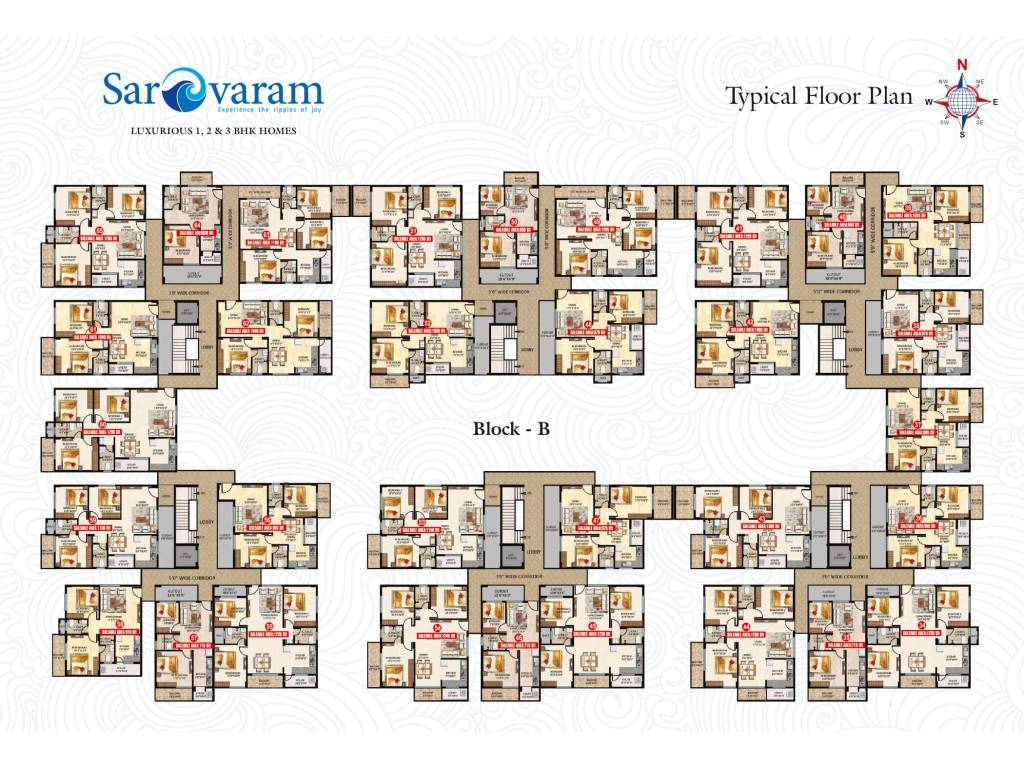  sarovaram Block A Cluster Plan