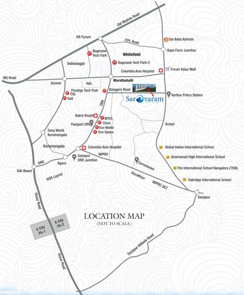 sarovaram Location Plan