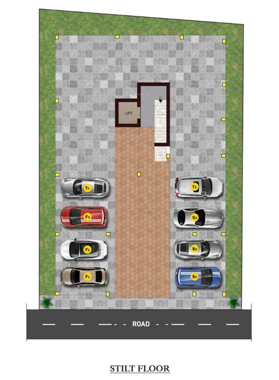  sai srinivas Stilt Cluster Plan