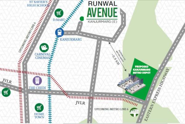  avenue-wing-m Location Plan