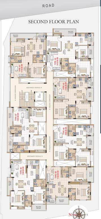  sai arcade Tower A Cluster Plan