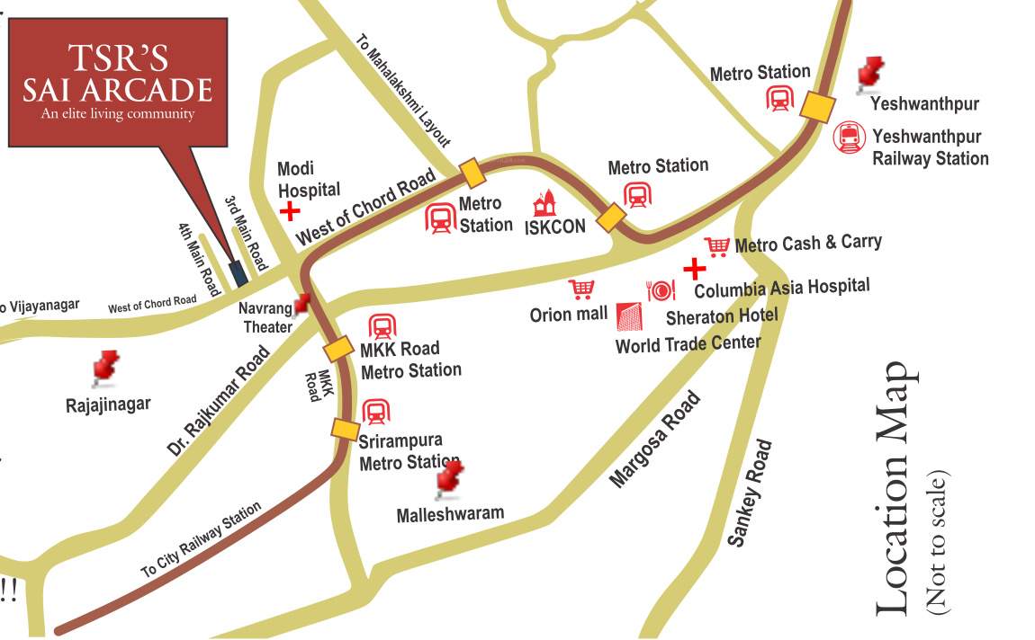  sai arcade Location Plan