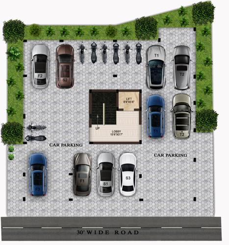  grandeur MP Grandeur Cluster Plan For Ground Floor
